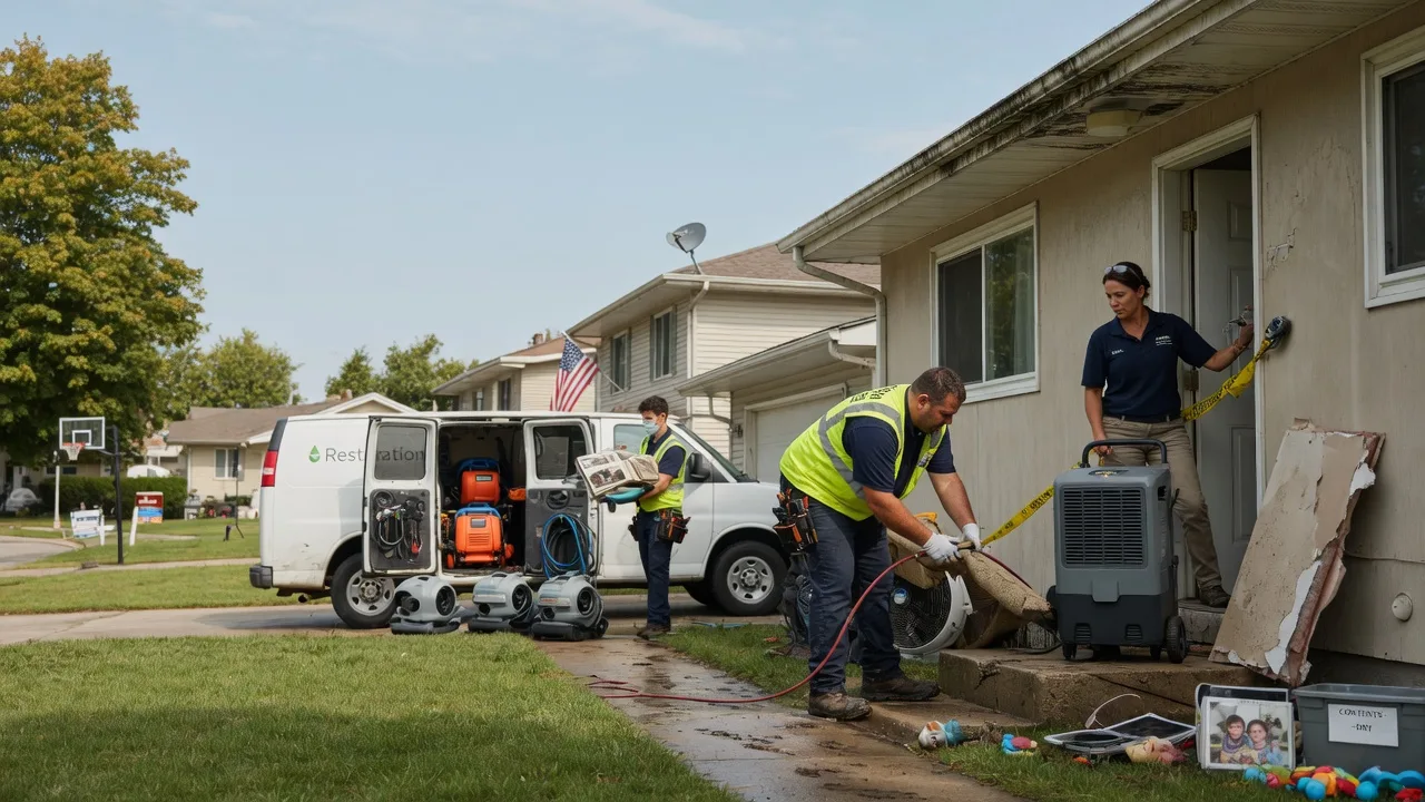 Water Damage Restoration in Woodland, PA near me